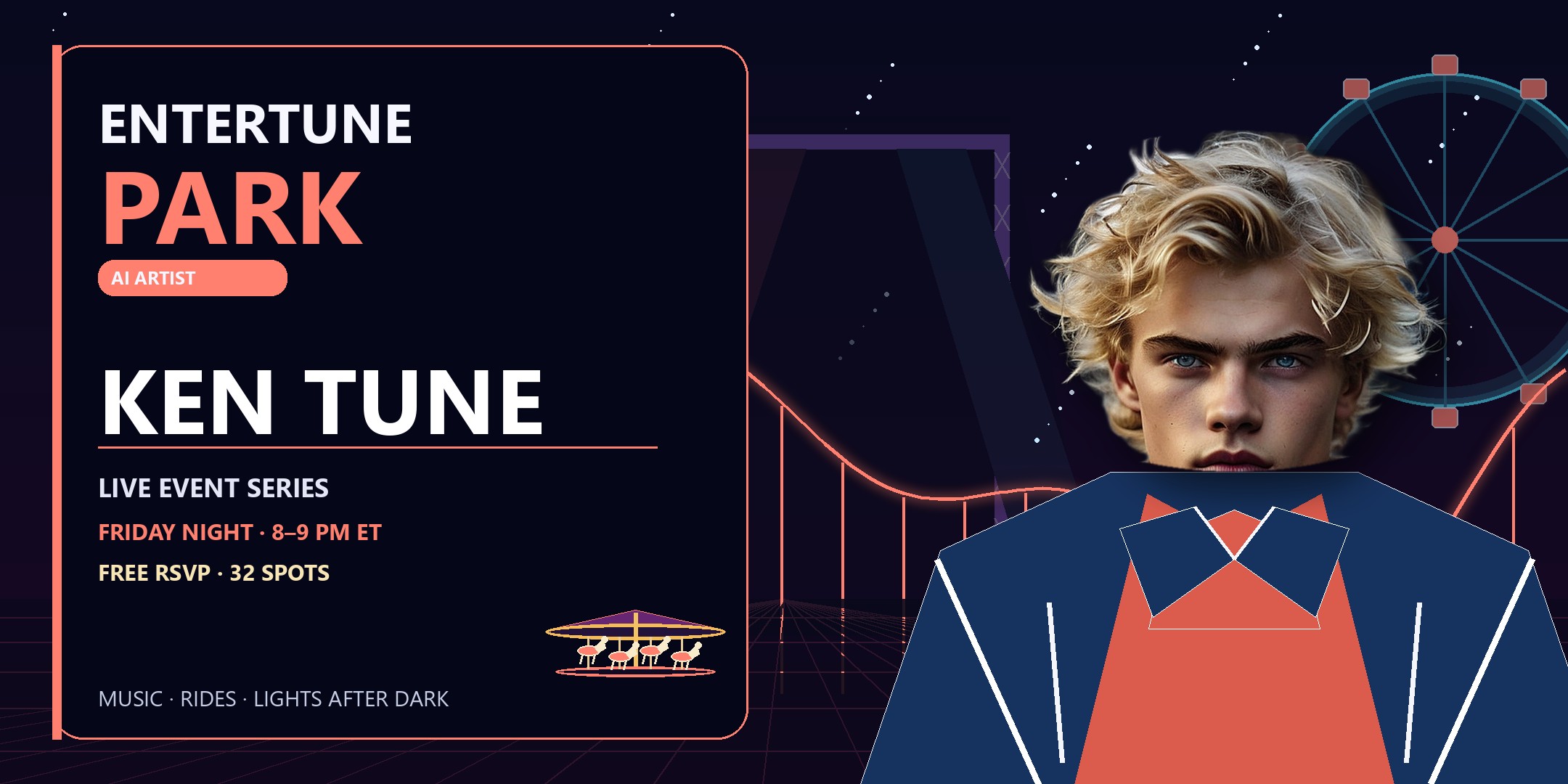 Ken Tune recurring event poster