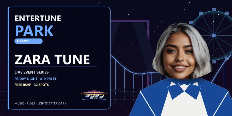 Zara Tune recurring event poster