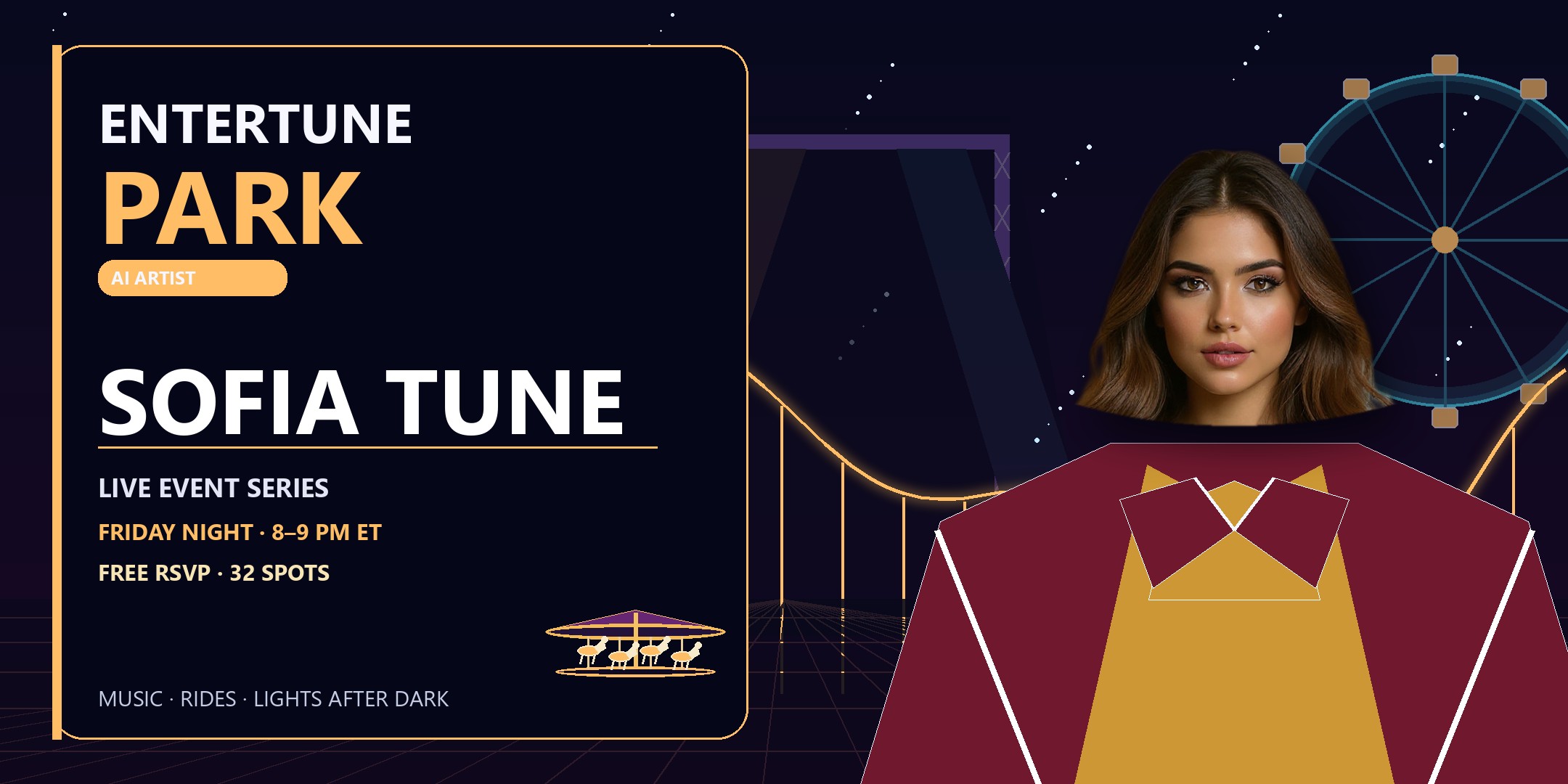 Sofia Tune recurring event poster